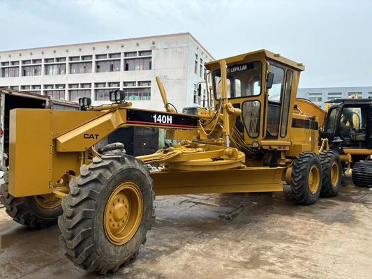 Original Japan 140H Caterpillar Motor Grader Zweithander Sicherheitsbetrieb