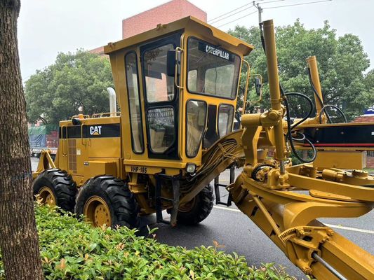 Original Japan 140H Caterpillar Motor Grader Zweithander Sicherheitsbetrieb