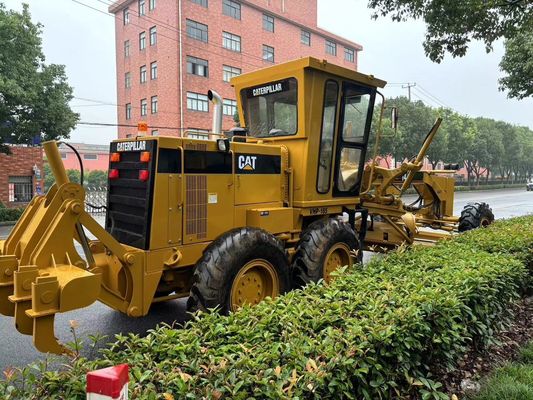 Original Japan 140H Caterpillar Motor Grader Zweithander Sicherheitsbetrieb