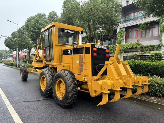 Original Japan 140H Caterpillar Motor Grader Zweithander Sicherheitsbetrieb