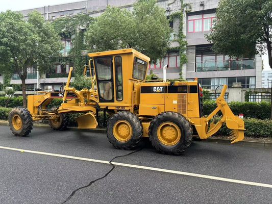 Original Japan 140H Caterpillar Motor Grader Zweithander Sicherheitsbetrieb