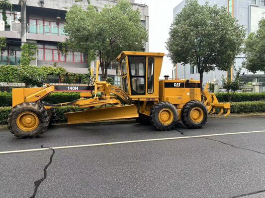 Original Japan 140H Caterpillar Motor Grader Zweithander Sicherheitsbetrieb