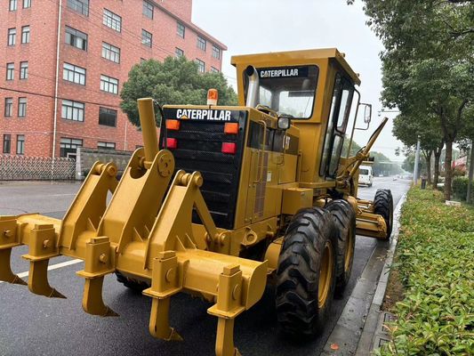 Original Japan 140H Caterpillar Motor Grader Zweithander Sicherheitsbetrieb