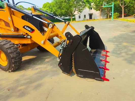 420F Gebraucht Caterpillar Backhoe Loader CAT Hochgeschwindigkeits-Energieeffizient