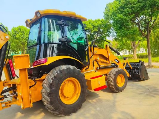 420F Gebraucht Caterpillar Backhoe Loader CAT Hochgeschwindigkeits-Energieeffizient