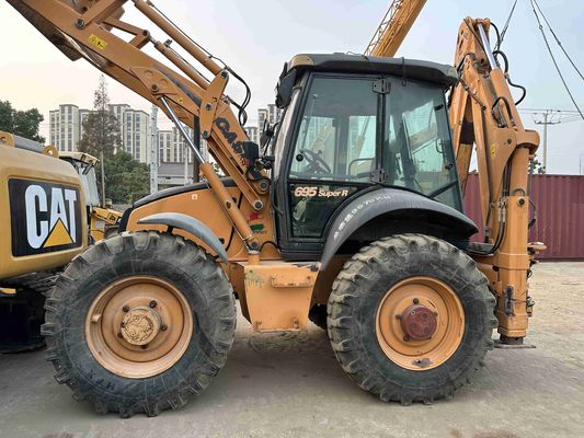 VORTRAGE 695SR Gebrauchtes Baggerladen robustes Bauwerk 4 Räder Baggerladen