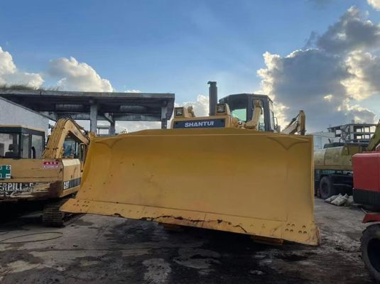 SHANTUI SD32 Gebrauchtes Crawler Bulldozer Schwerlast-Hydraulisches Dozer aus zweiter Hand