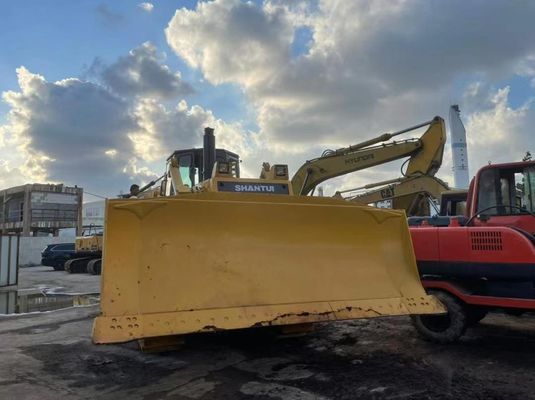 SHANTUI SD32 Gebrauchtes Crawler Bulldozer Schwerlast-Hydraulisches Dozer aus zweiter Hand