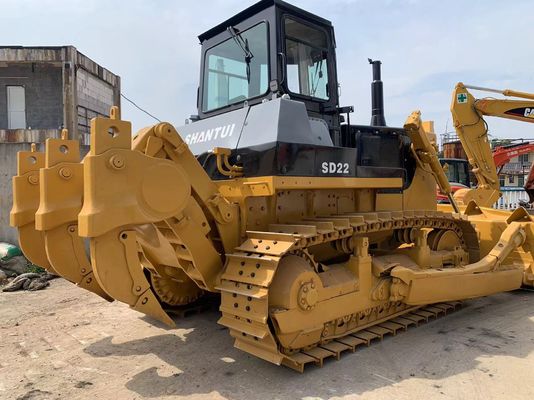 6 Wege Blade SHANTUI SD22 Gebraucht Bulldozer mit Hydraulik Ripper