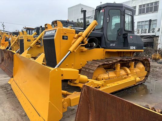 SHANTUI SD16 Gebraucht-Crawler-Bulldozer mit geringer Wartung