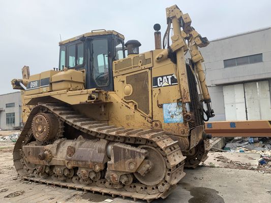 Gebraucht Caterpillar D9R LGP Crawler Montiert Dozer Originalfarbe für den Bergbau