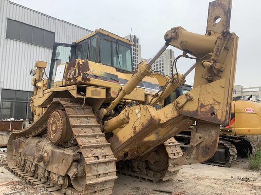 Gebraucht Caterpillar D9R LGP Crawler Montiert Dozer Originalfarbe für den Bergbau
