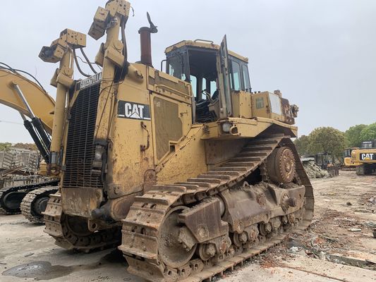 Gebraucht Caterpillar D9R LGP Crawler Montiert Dozer Originalfarbe für den Bergbau