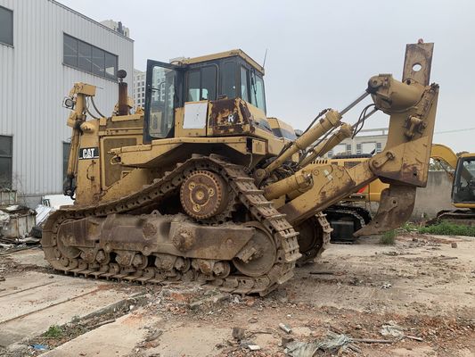 Gebraucht Caterpillar D9R LGP Crawler Montiert Dozer Originalfarbe für den Bergbau