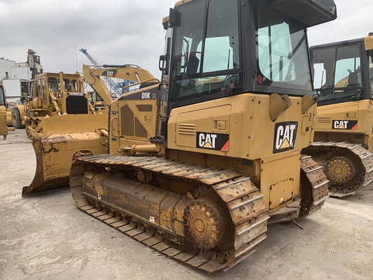 6 Weg Klinge Gebrauchtes Crawler Montiertes Bulldozer Caterpillar D5K XL Originalfarbe