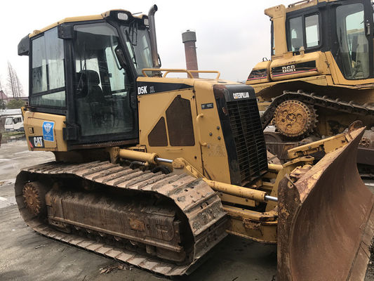 6 Weg Klinge Gebrauchtes Crawler Montiertes Bulldozer Caterpillar D5K XL Originalfarbe