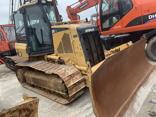 6 Weg Klinge Gebrauchtes Crawler Montiertes Bulldozer Caterpillar D5K XL Originalfarbe
