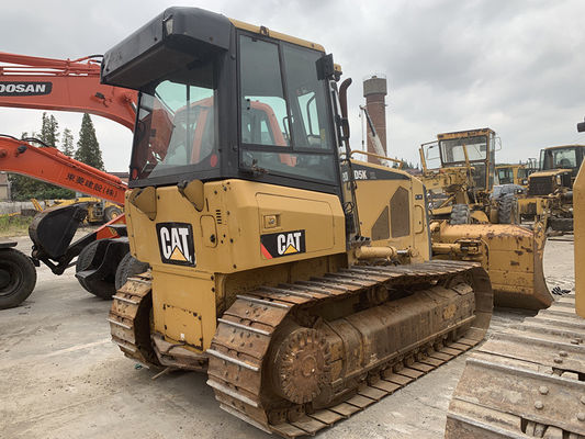 6 Weg Klinge Gebrauchtes Crawler Montiertes Bulldozer Caterpillar D5K XL Originalfarbe