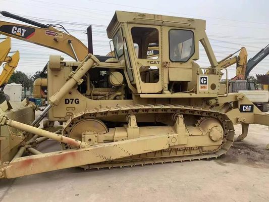 Leistungsfähiger Gebraucht-Caterpillar D7G Dozer Energieeffizienz 6 Wege Klinge