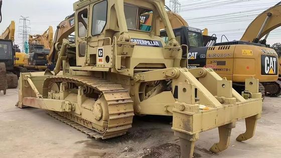 Leistungsfähiger Gebraucht-Caterpillar D7G Dozer Energieeffizienz 6 Wege Klinge