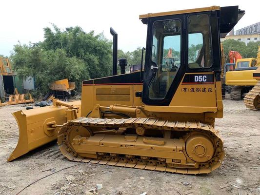 Original Japan Mini Gebraucht Bulldozer Caterpillar D5C XL Stabiler Betrieb