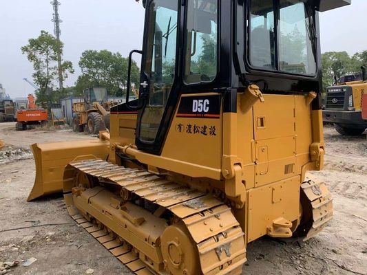 Original Japan Mini Gebraucht Bulldozer Caterpillar D5C XL Stabiler Betrieb