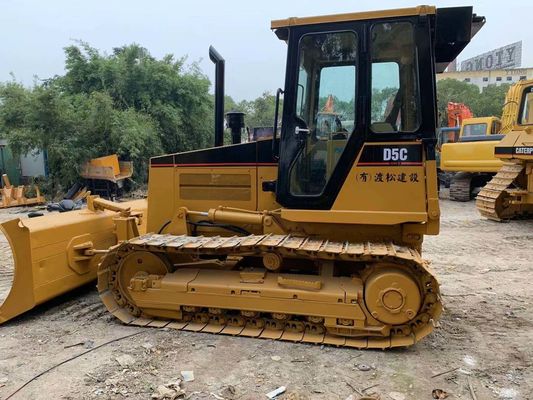 Original Japan Mini Gebraucht Bulldozer Caterpillar D5C XL Stabiler Betrieb