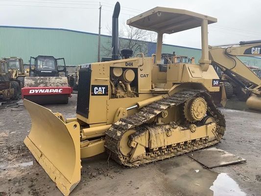 Gebrauchtes Crawler CAT D4H Bulldozer Farbe Hochantrieb Einfache Bedienung