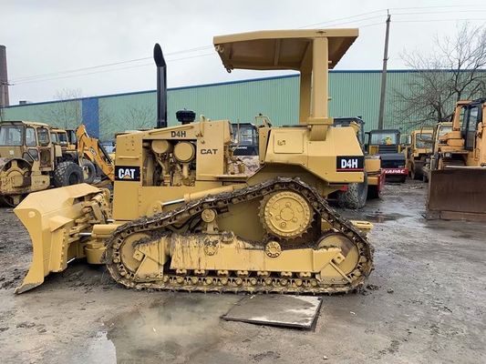 Gebrauchtes Crawler CAT D4H Bulldozer Farbe Hochantrieb Einfache Bedienung