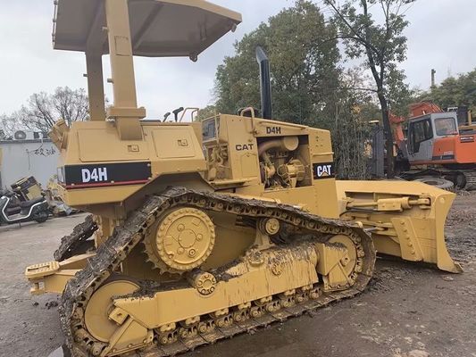 Gebrauchtes Crawler CAT D4H Bulldozer Farbe Hochantrieb Einfache Bedienung