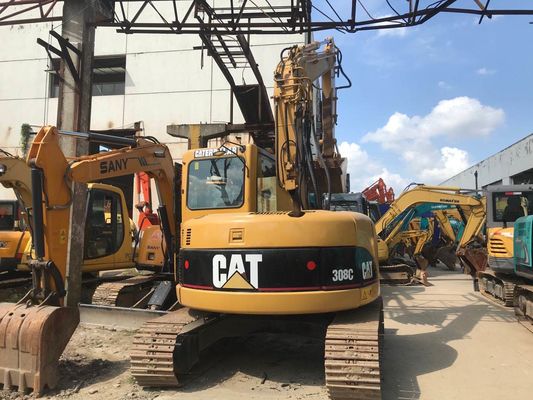 Hydraulischer Crawler Gebraucht CAT 308C Bagger Original Japan einfache Wartung