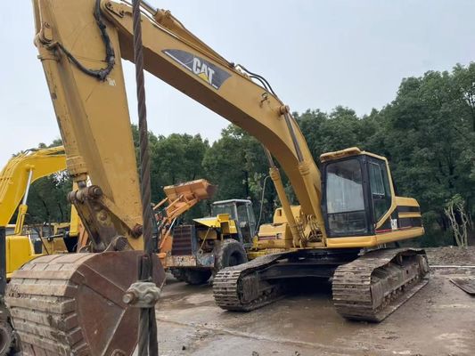 CAT 325BL Minibagger aus zweiter Hand stabiler Betrieb Originalfarbe
