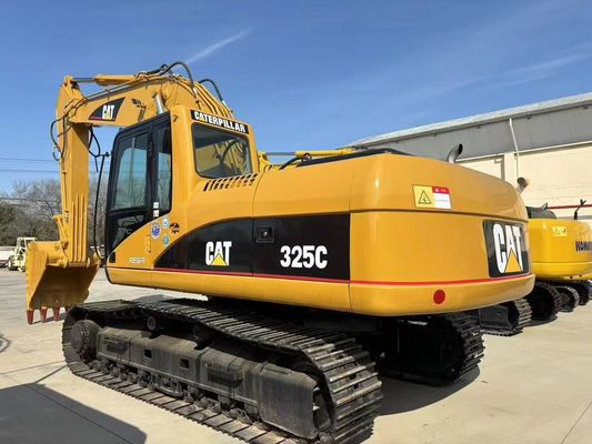 Hydraulisch verwendete Caterpillar 325C Bagger Sichtbarkeit und Sicherheit für den Bau