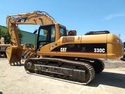 2001 Jahr Gebraucht Crawler Montierte Bagger Caterpillar 330C CAT C9 Motor 250 PS