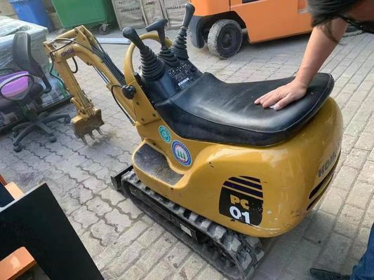 PC01 Originalfarbe Gebrauchtes Komatsu-Minibagger für Innenräume