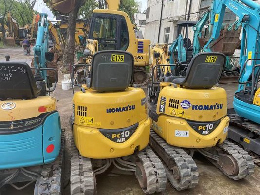 Japan Komatsu PC10MR-2 Second Hand Baggermaschine für Innenräume