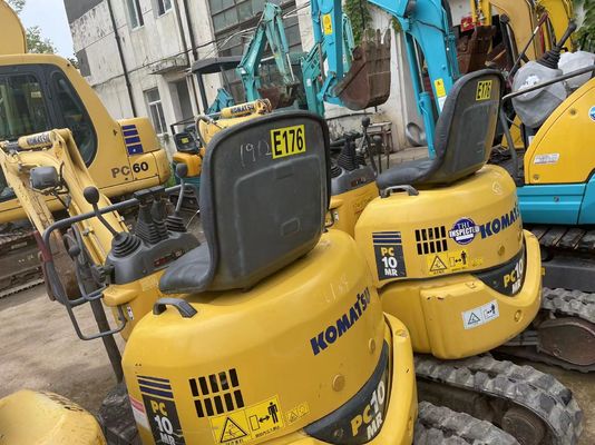 Japan Komatsu PC10MR-2 Second Hand Baggermaschine für Innenräume