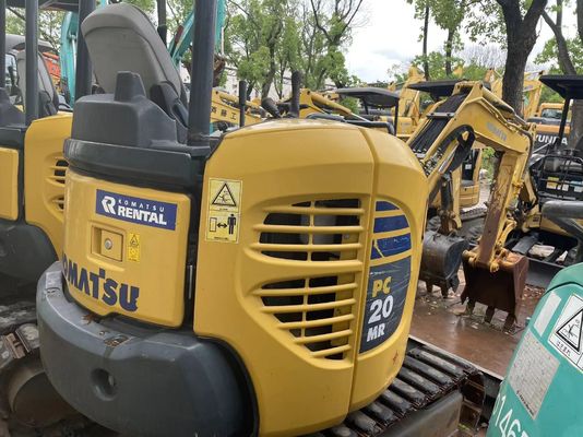 Gebrauchtes Komatsu PC20MR-2 Crawler Montierte Bagger Original Japan Arbeiten im Garten