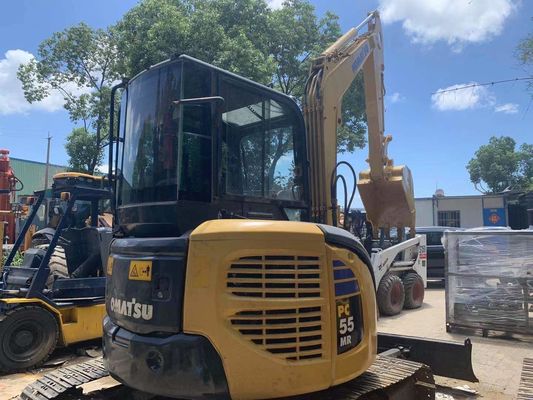 Gebraucht PC50MR-2 Komatsu Mini Digger geschlossene Kabine für Baustelle