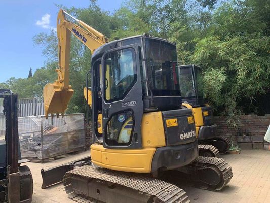 Gebraucht PC50MR-2 Komatsu Mini Digger geschlossene Kabine für Baustelle