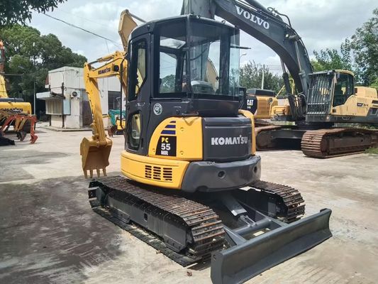 Gebrauchtes Komatsu PC55MR 2 Mini Original Japan Energieeffizient Hochleistung