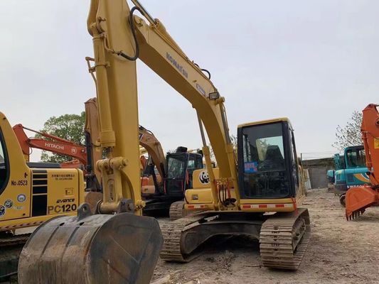 12 Tonnen Gebrauchtkomatsu PC120-6 Crawler Hydraulischer Bagger Sicherheitsgarantie