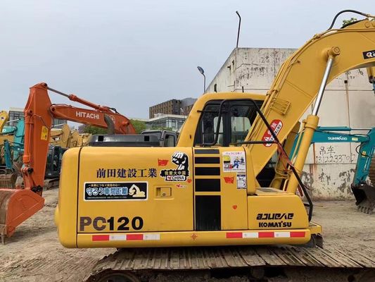 12 Tonnen Gebrauchtkomatsu PC120-6 Crawler Hydraulischer Bagger Sicherheitsgarantie