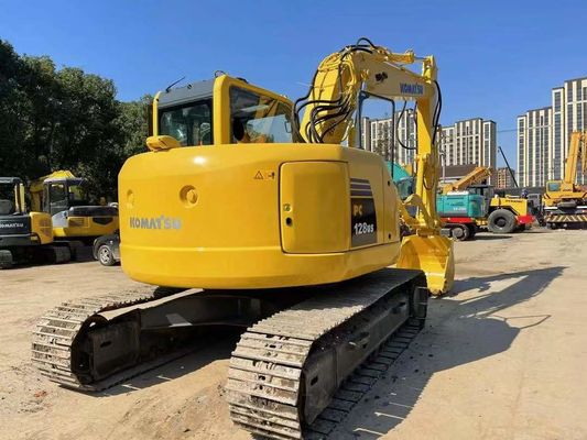 PC128US-8 Gebraucht-Komatsu-Exkaver Hydraulischer Daumen Mini-Crawler-Exkaver