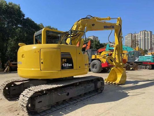 PC128US-8 Gebraucht-Komatsu-Exkaver Hydraulischer Daumen Mini-Crawler-Exkaver