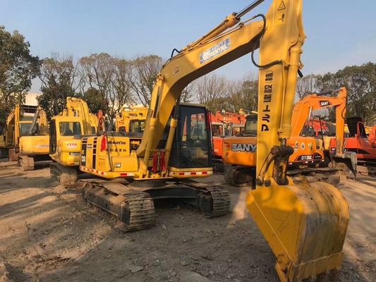 Energieeinsparung Gebraucht Komatsu PC130 6 Crawler Hohe Stabilität Originalfarbe