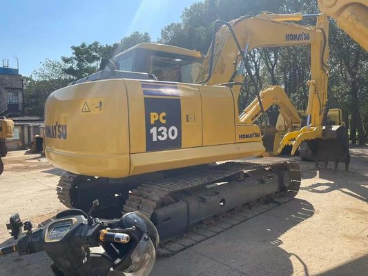 Original Japan PC130-7 Gebrauchtkomatsu Crawler Bagger mit hydraulischem Daumen