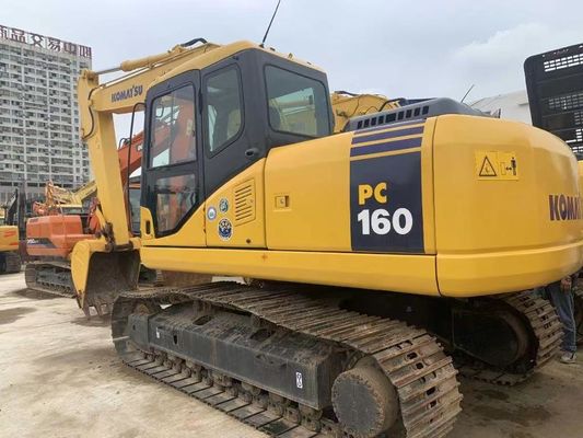 Japan Komatsu PC160LC-7 Mini Crawler Bagger aus zweiter Hand mit leistungsstarkem Motor