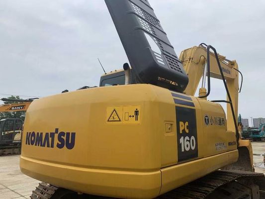 Japan Komatsu PC160LC-7 Mini Crawler Bagger aus zweiter Hand mit leistungsstarkem Motor