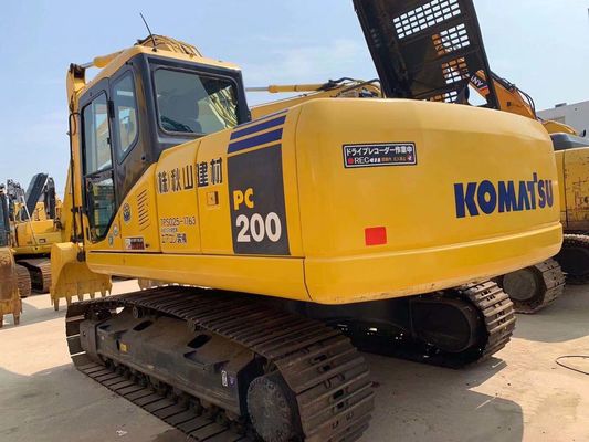 Einfache Bedienung Gebraucht Komatsu Bagger PC200-7 Original Japan 20 Tonnen Bagger